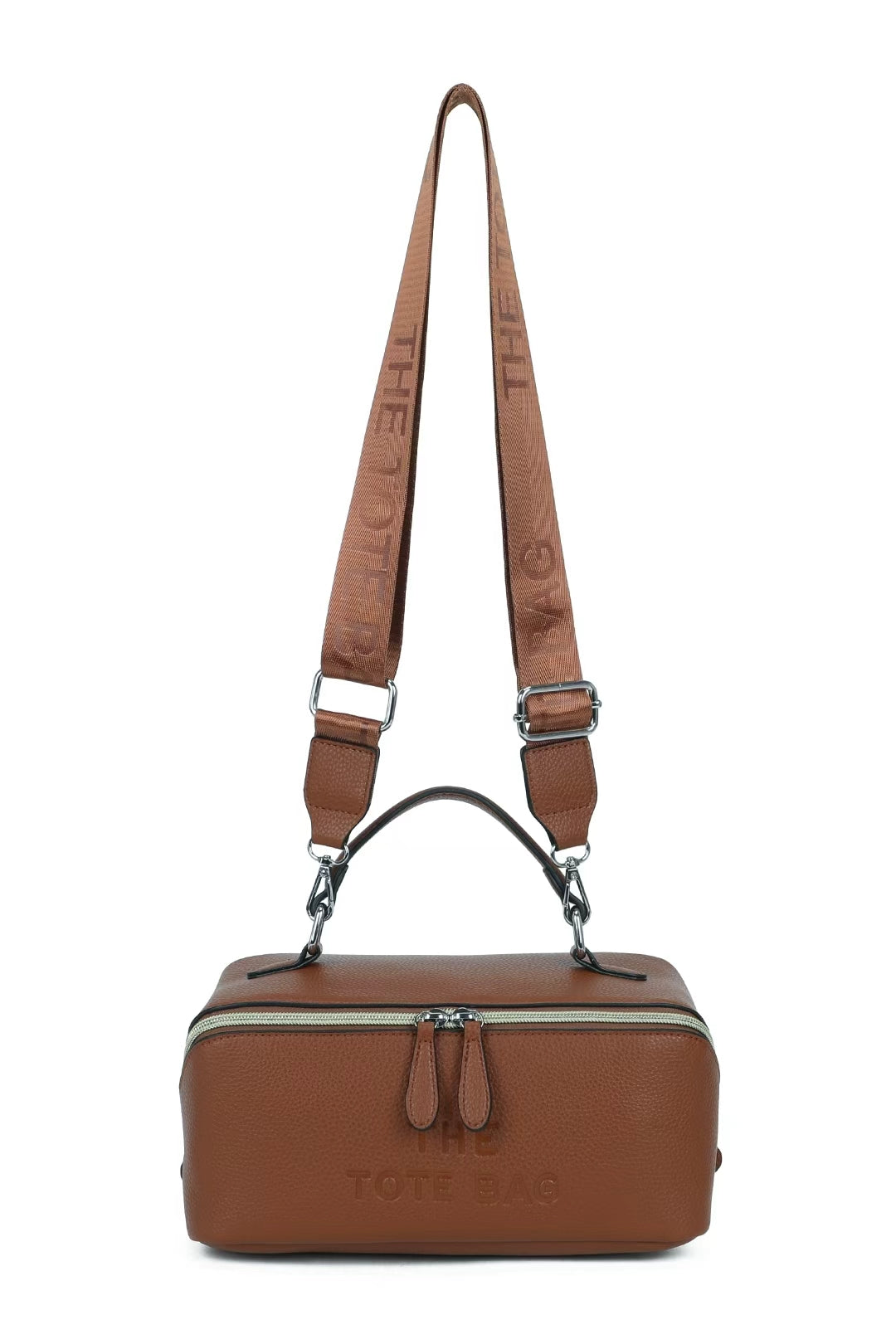 Veya Vanity Case Triple Compacts Top Handle Tote Bag - RB260622