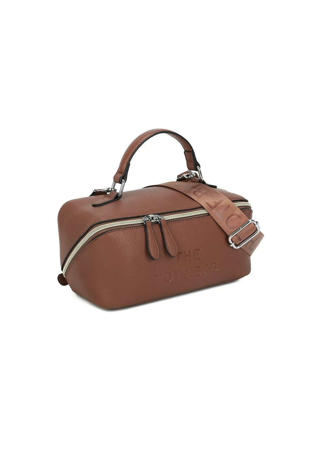 Veya Vanity Case Triple Compacts Top Handle Tote Bag - RB260622