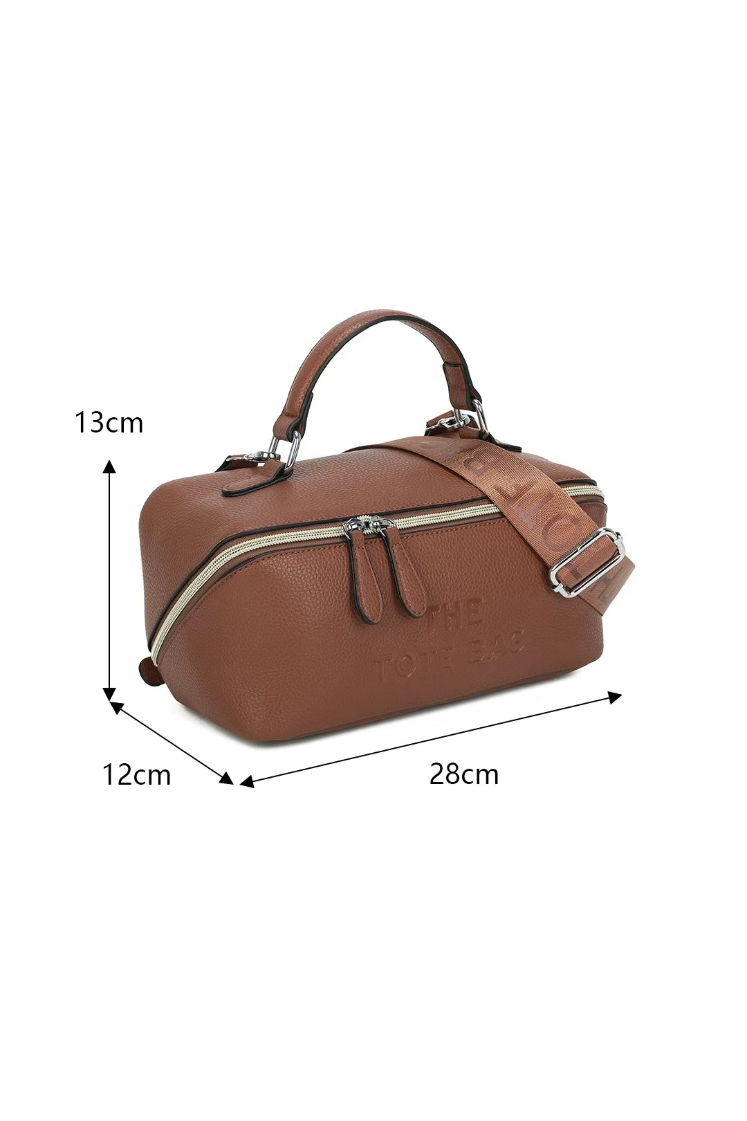 Veya Vanity Case Triple Compacts Top Handle Tote Bag - RB260622