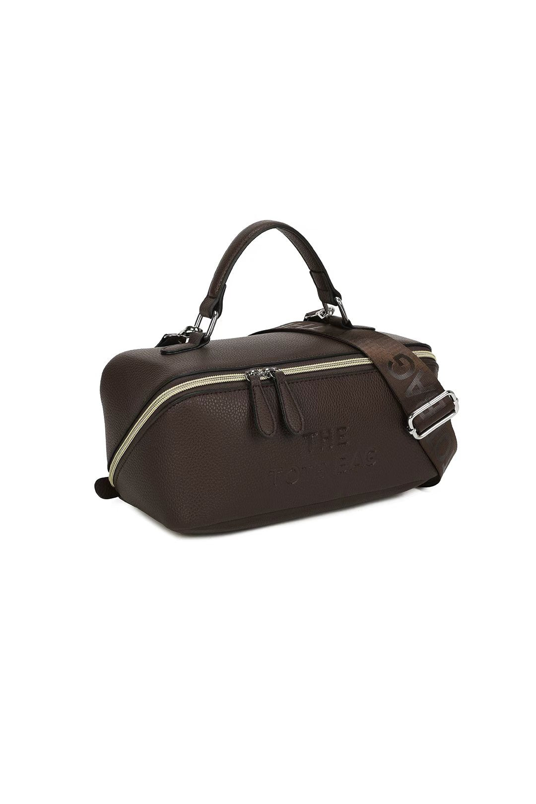 Veya Vanity Case Triple Compacts Top Handle Tote Bag - RB260622