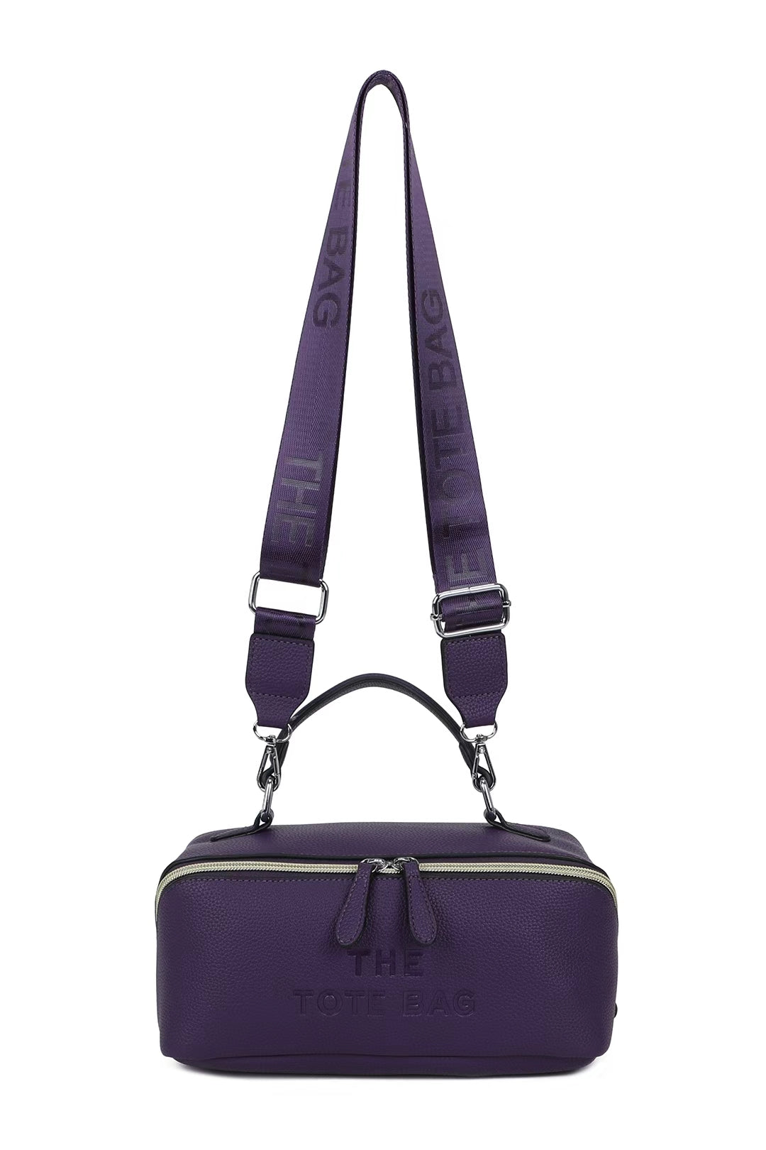 Veya Vanity Case Triple Compacts Top Handle Tote Bag - RB260622