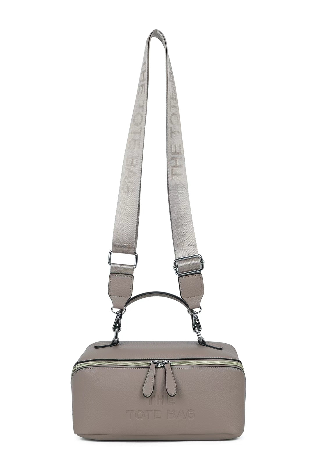 Veya Vanity Case Triple Compacts Top Handle Tote Bag - RB260622