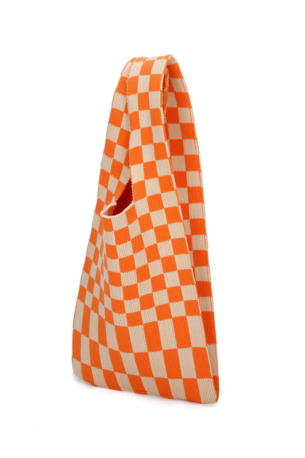 Checkered Reusable Shopping Tote Bag