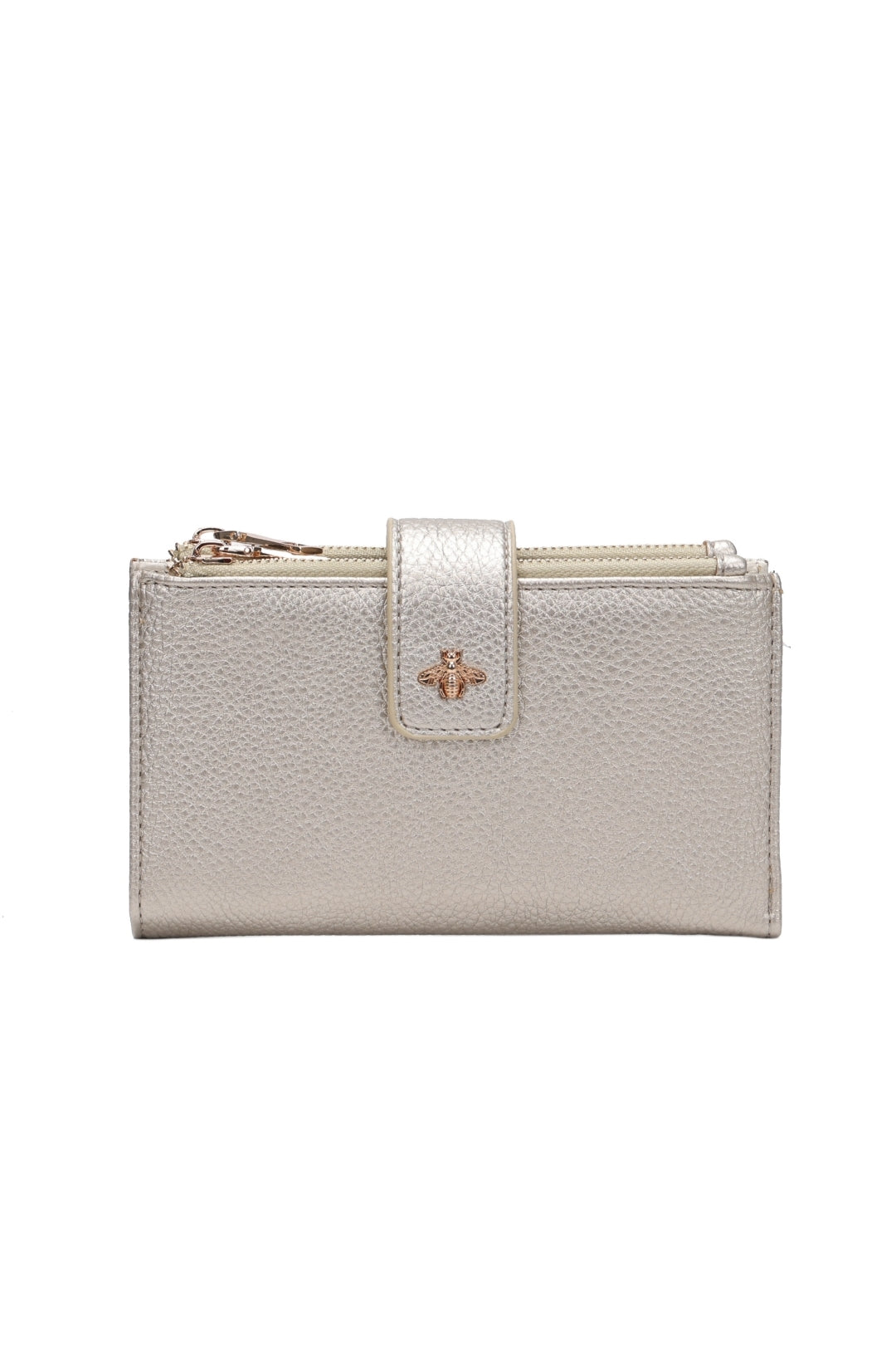 Ardyn Bee Badge Zipper PU Leather Wallet - P2482