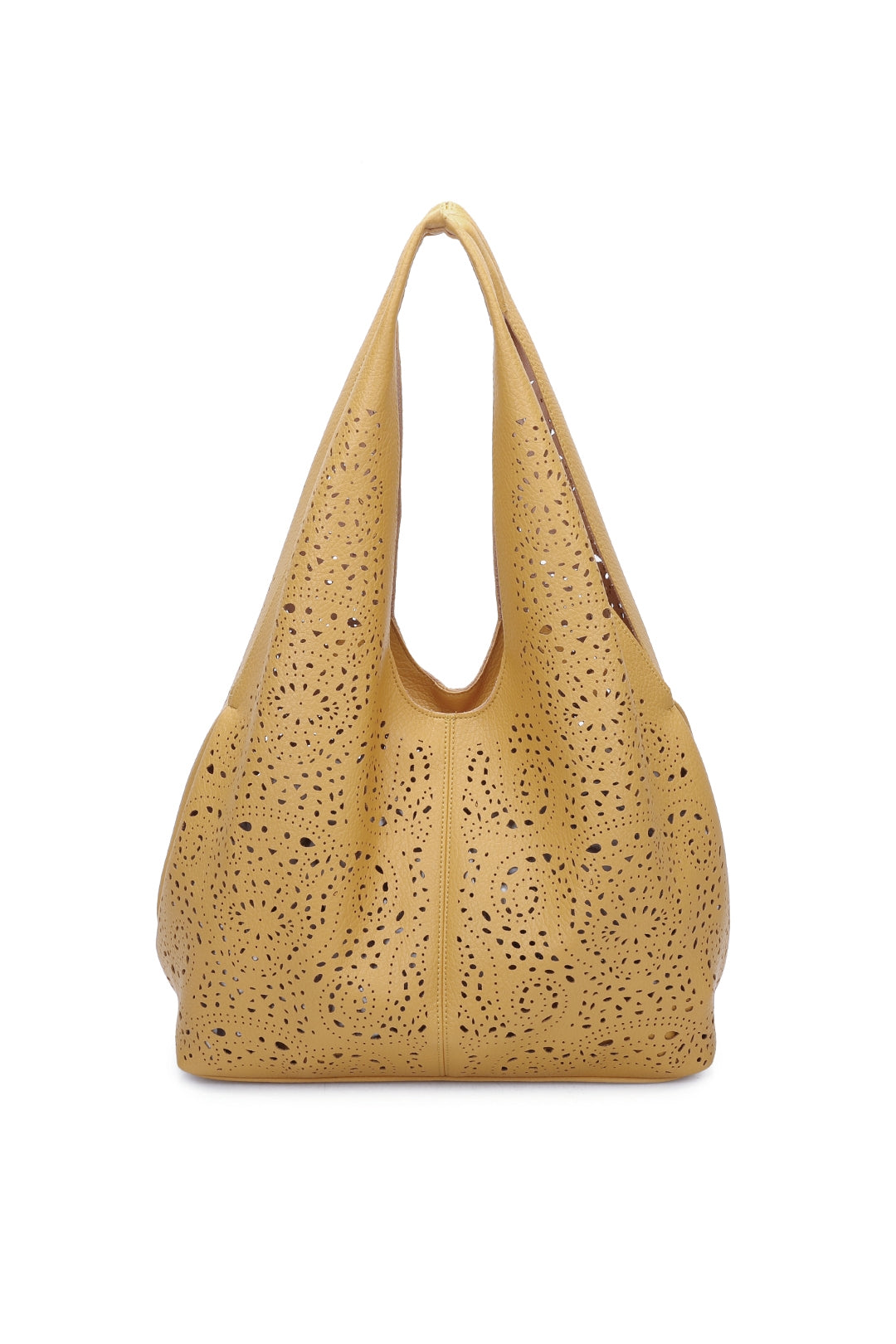 Halcyon Large 2-in-1 PU Leather Laser Cut Shoulder Bag - RJ250971