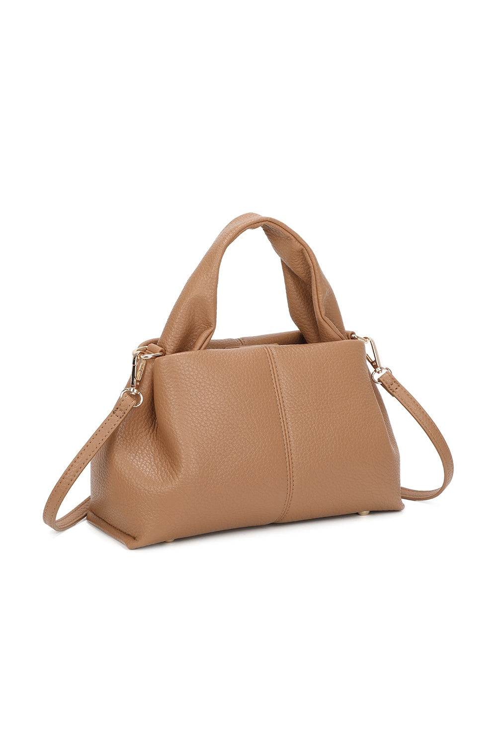 Loira PU Leather Top Handle Small Size Crossbody Bag - RJ250473