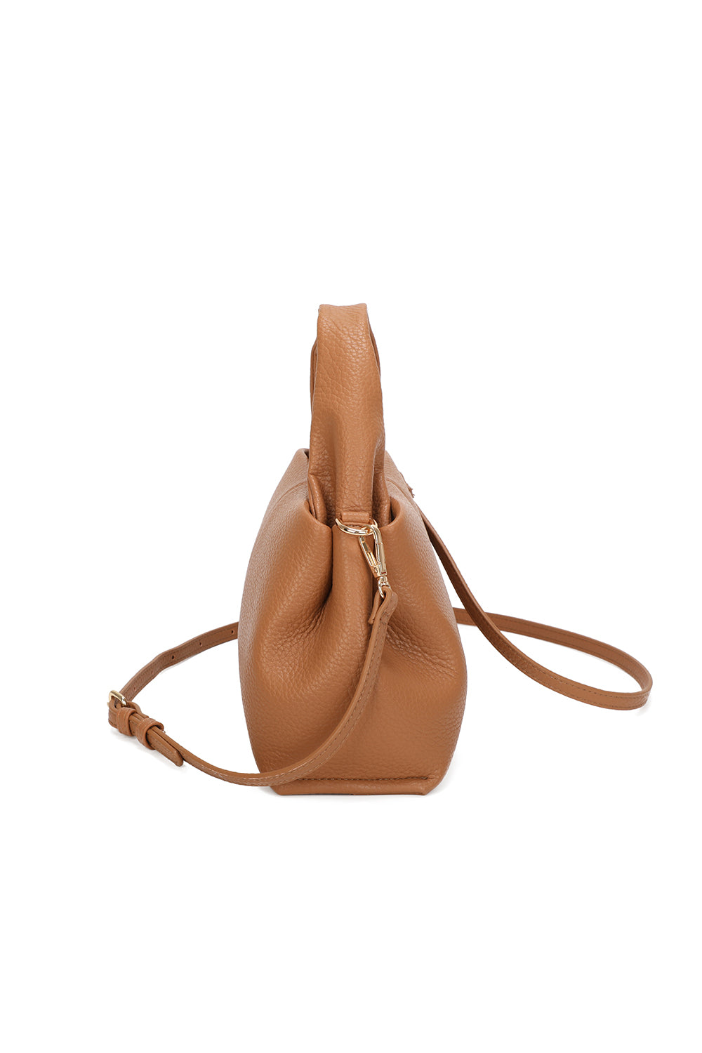 Loira PU Leather Top Handle Small Size Crossbody Bag - RJ250473