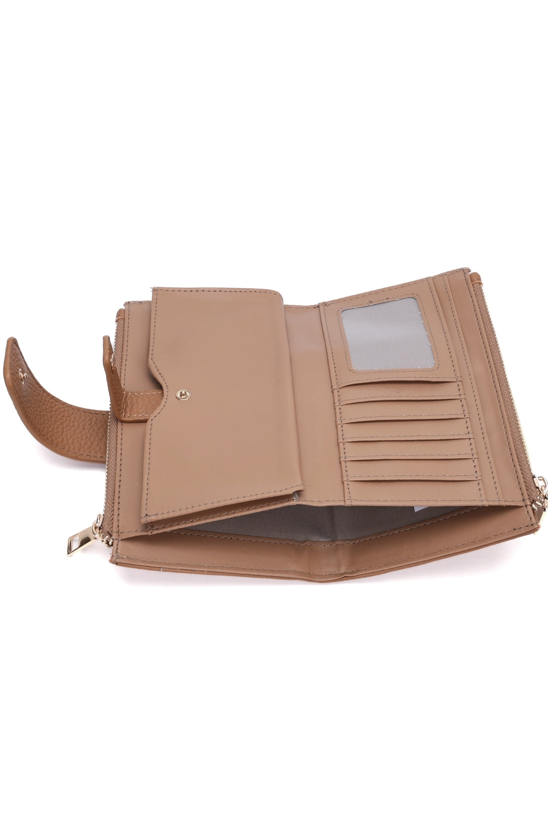 Ardyn Bee Badge Zipper PU Leather Wallet - P2482