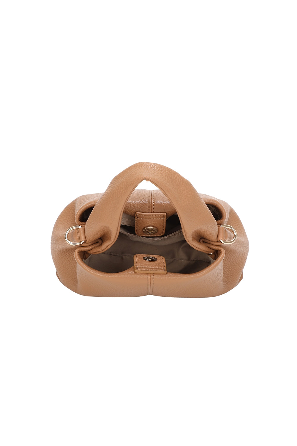 Loira PU Leather Top Handle Small Size Crossbody Bag - RJ250473
