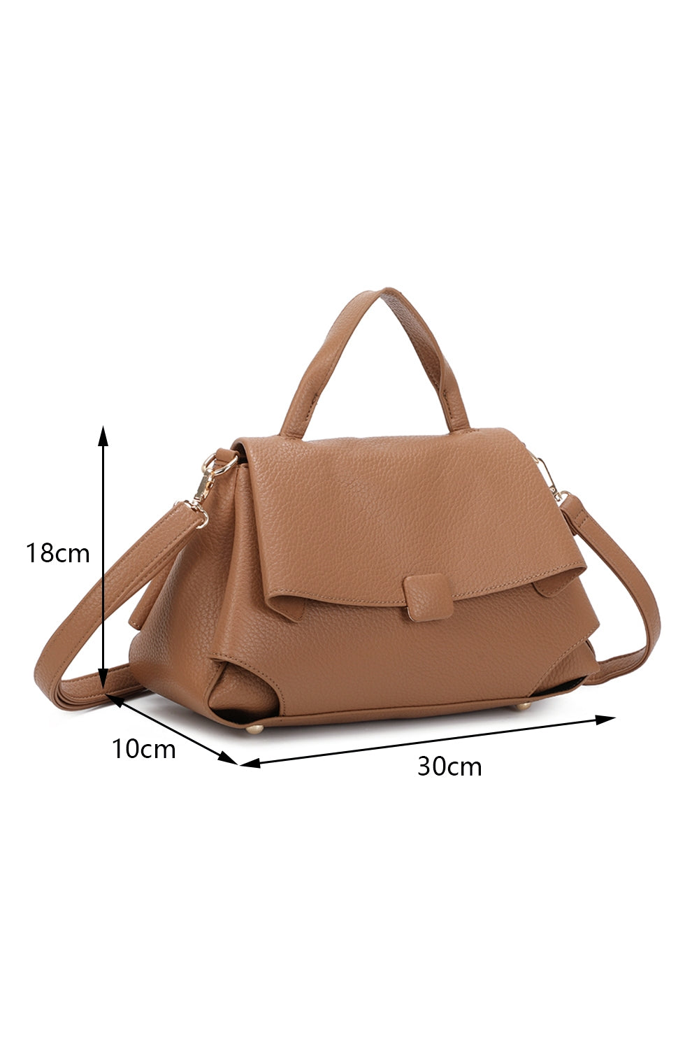 The Midtown Luxe Top Handle Bag With Extra Removable Shoulder Strap - RJ250476