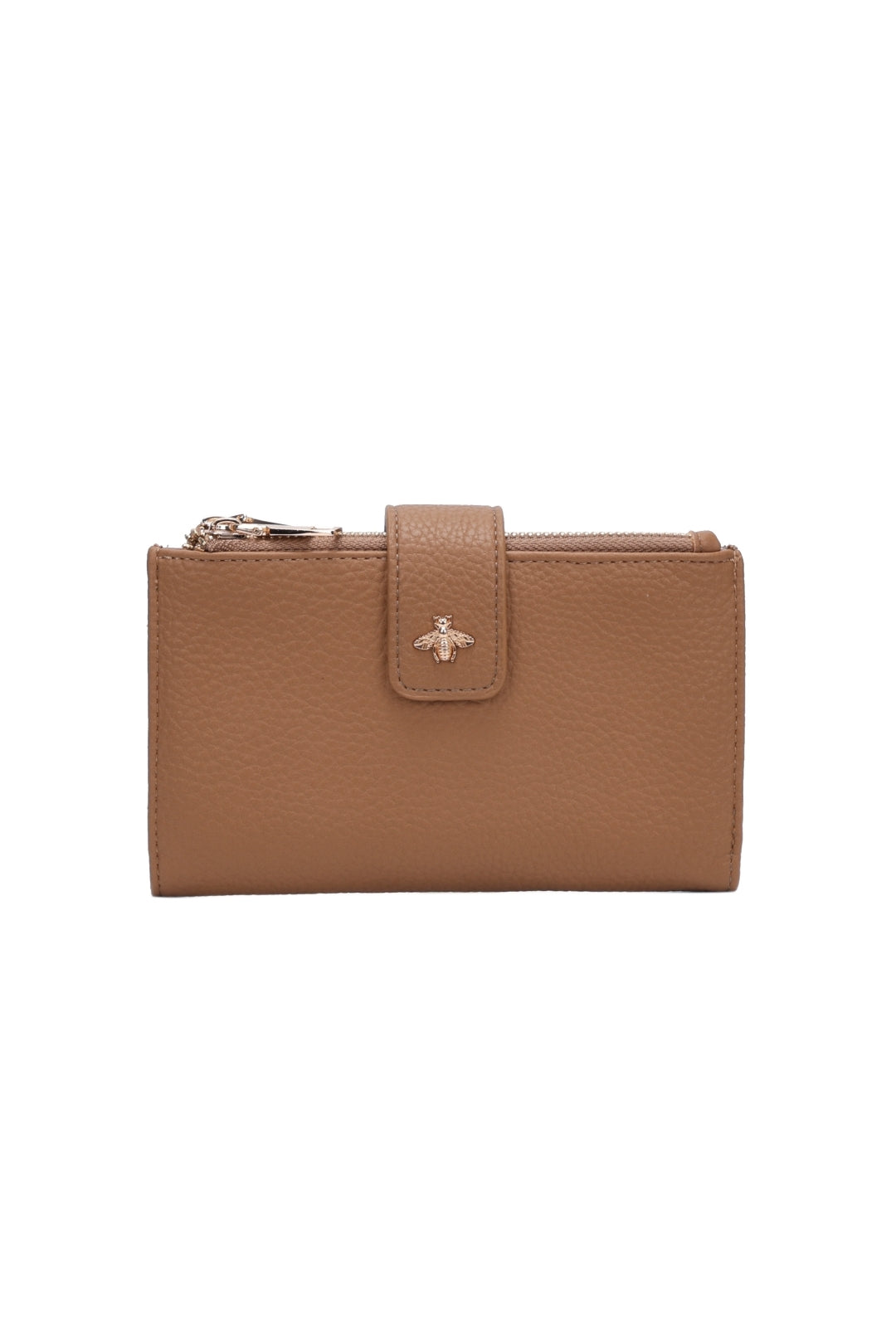 Ardyn Bee Badge Zipper PU Leather Wallet - P2482