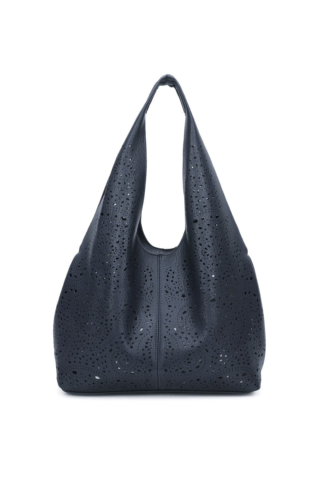 Halcyon Large 2-in-1 PU Leather Laser Cut Shoulder Bag - RJ250971