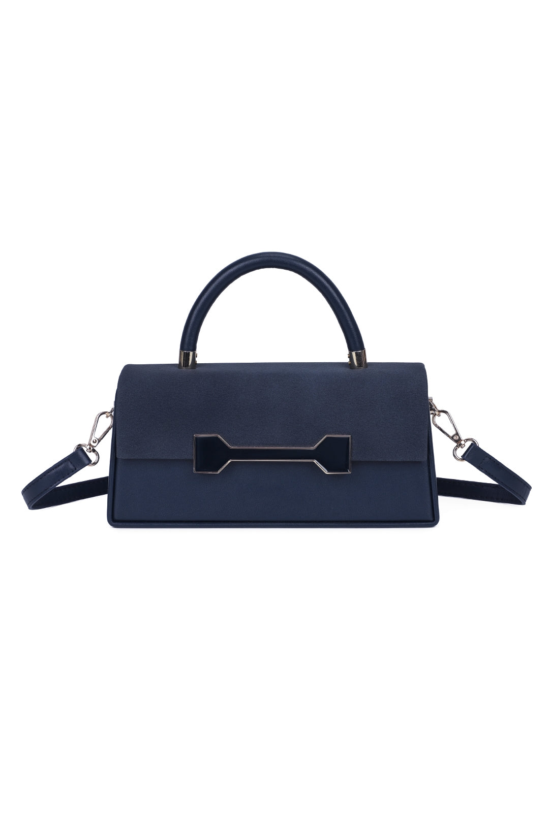 Delphine PU Leathe Top Handle Crossbody Bag - RY260537
