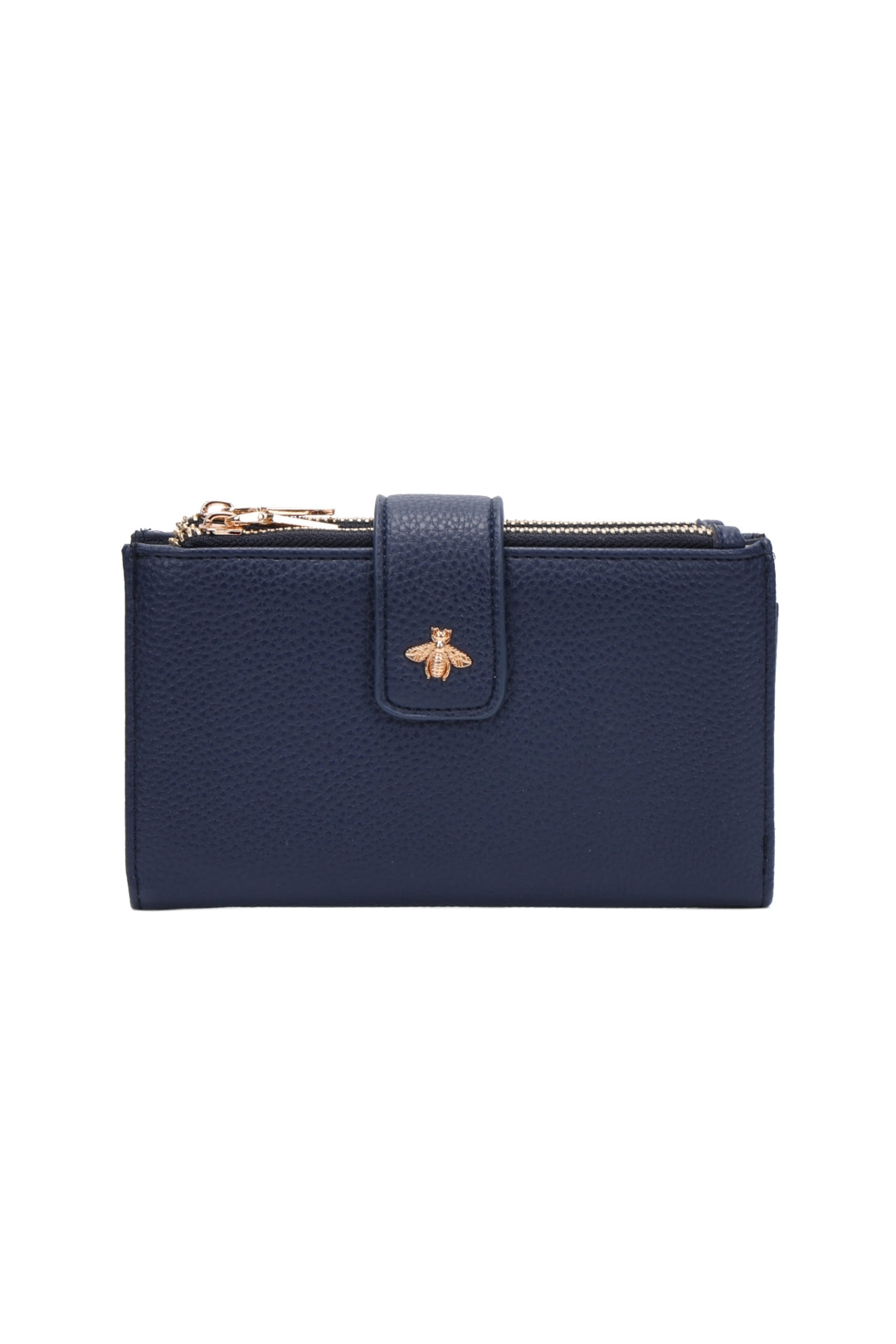 Ardyn Bee Badge Zipper PU Leather Wallet - P2482