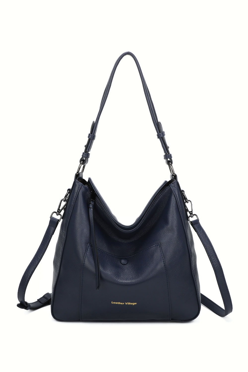 Marwyn Real Leather Hobo Shoulder Bag - VL2501