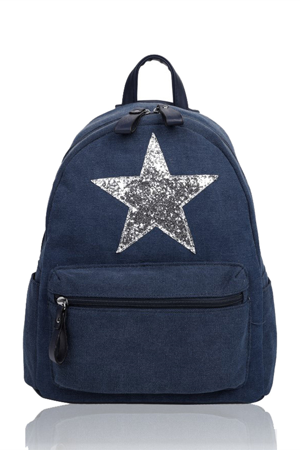 Sparkle Star Canvas Backpack x Rucksack - RH180816