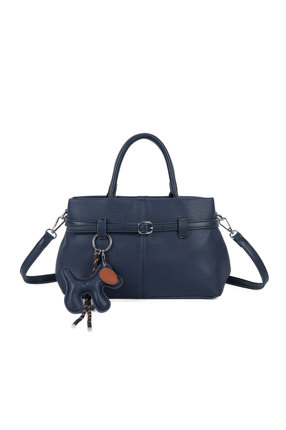 Civetta PU Leather Crossbody Bag With A Dog Charm - RX250582