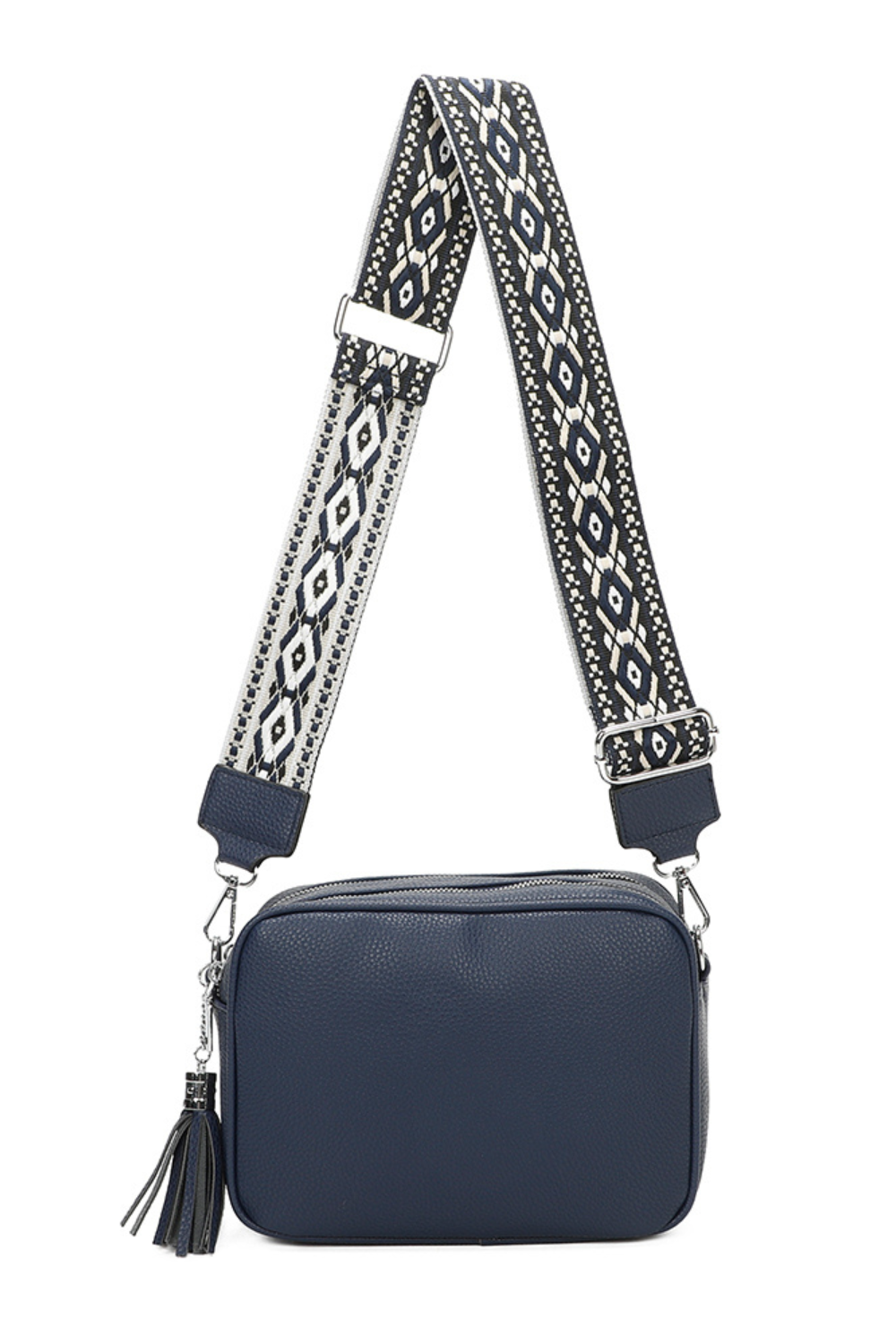 Tassol Crossbody Bag with Canvas Strap