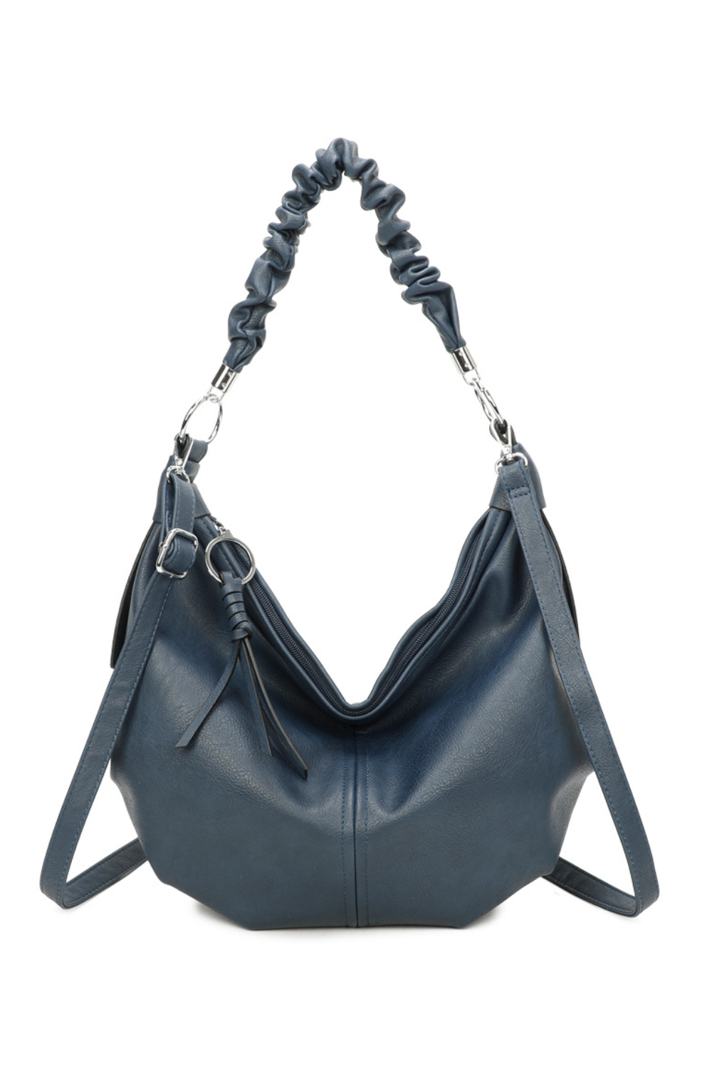 Quinn PU Leather Hobo Shoulder Bag