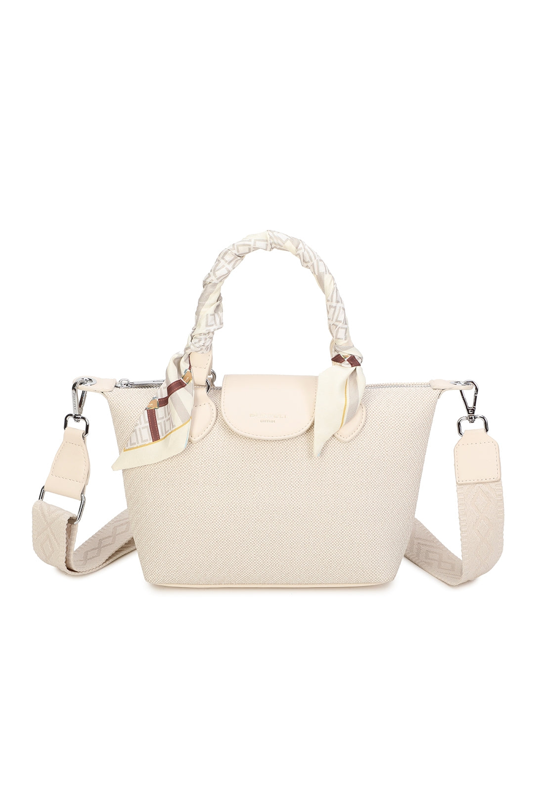 Ardenelle Large Shoulder Scarf Wrapped Top Handle Bag - RY250967