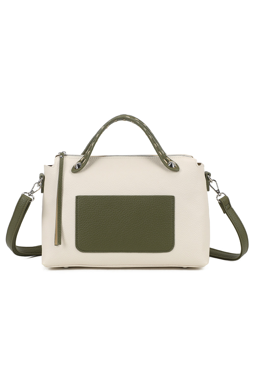 Arva PU Leather Crossbody Top-Handle Bag(RJ250573)