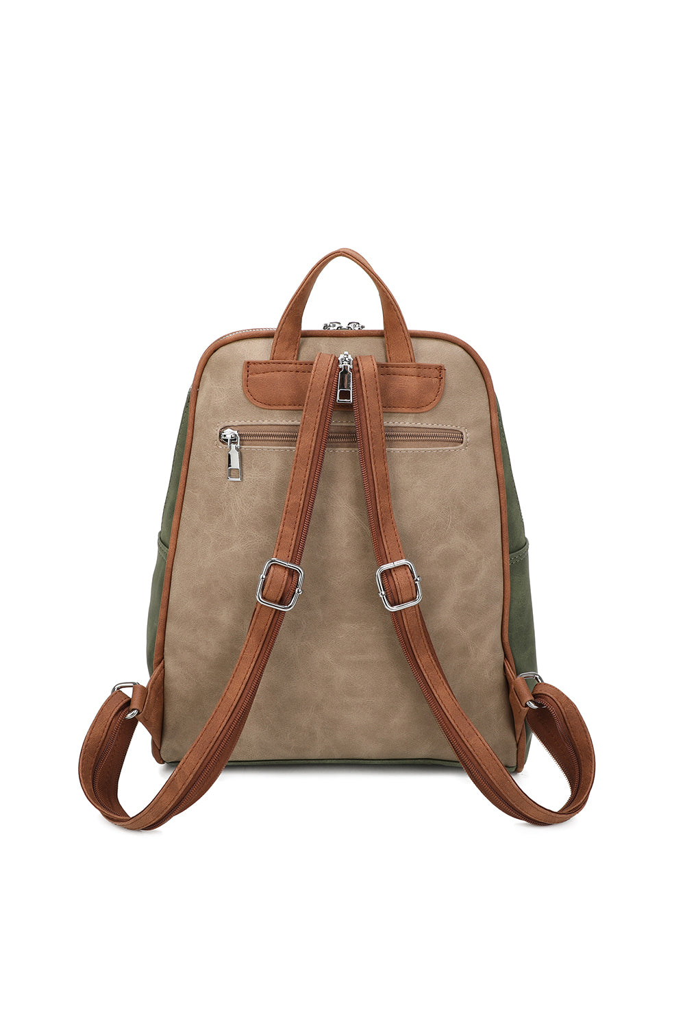 Zivaro Multi-Color Suede Leather Backpack - RW240456