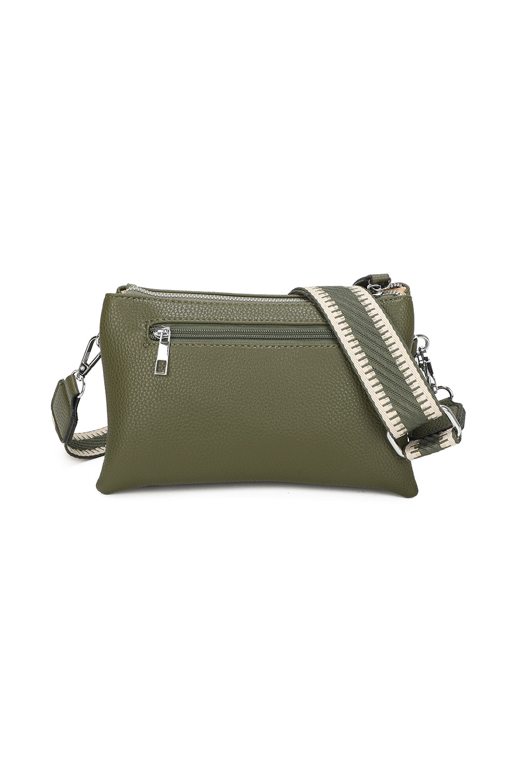 Lunaris Triple Compartment Crossbody Bag With A Fixed Lock - RM250612