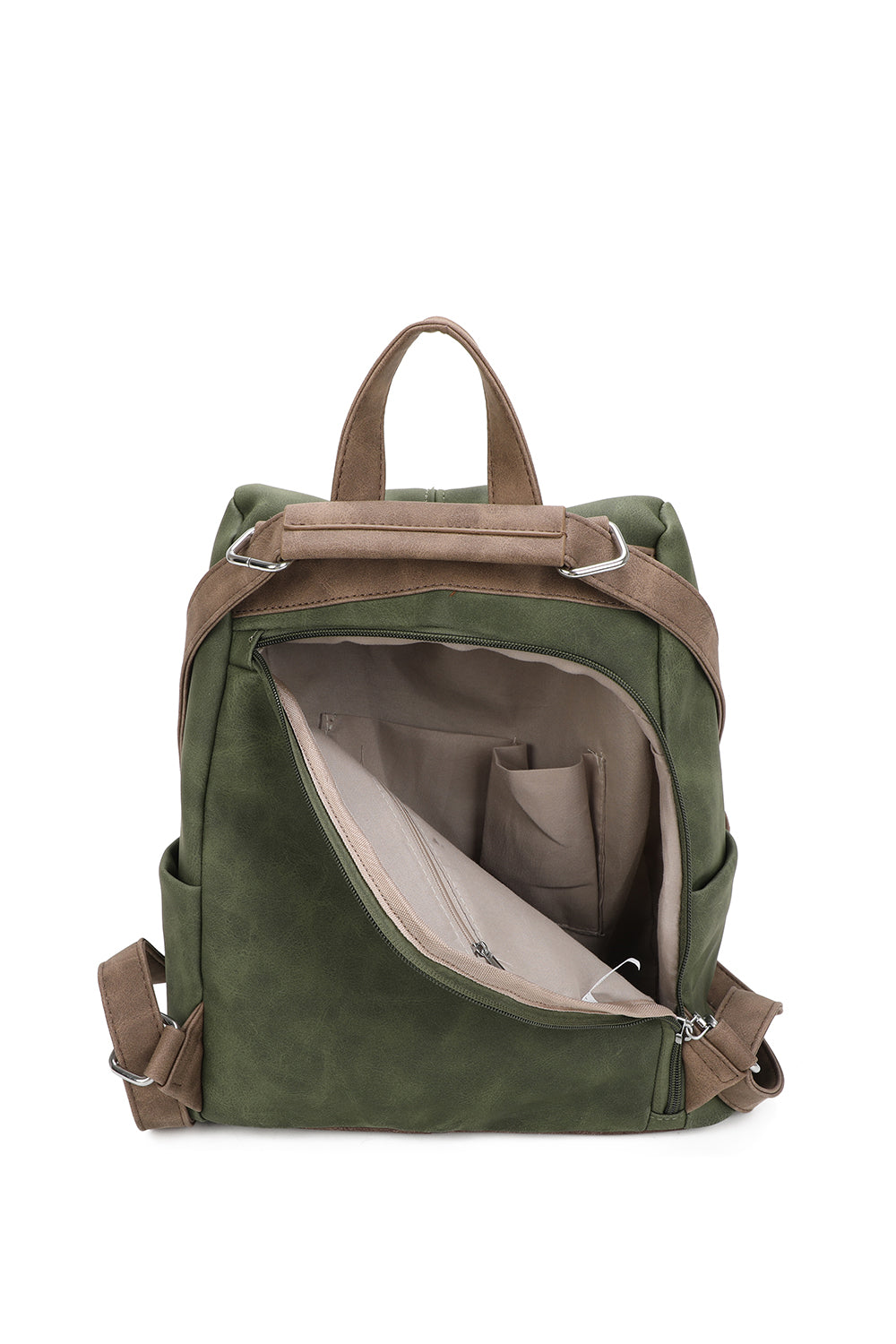 EverTrail Suede PU Leather Backpack - RB240511N