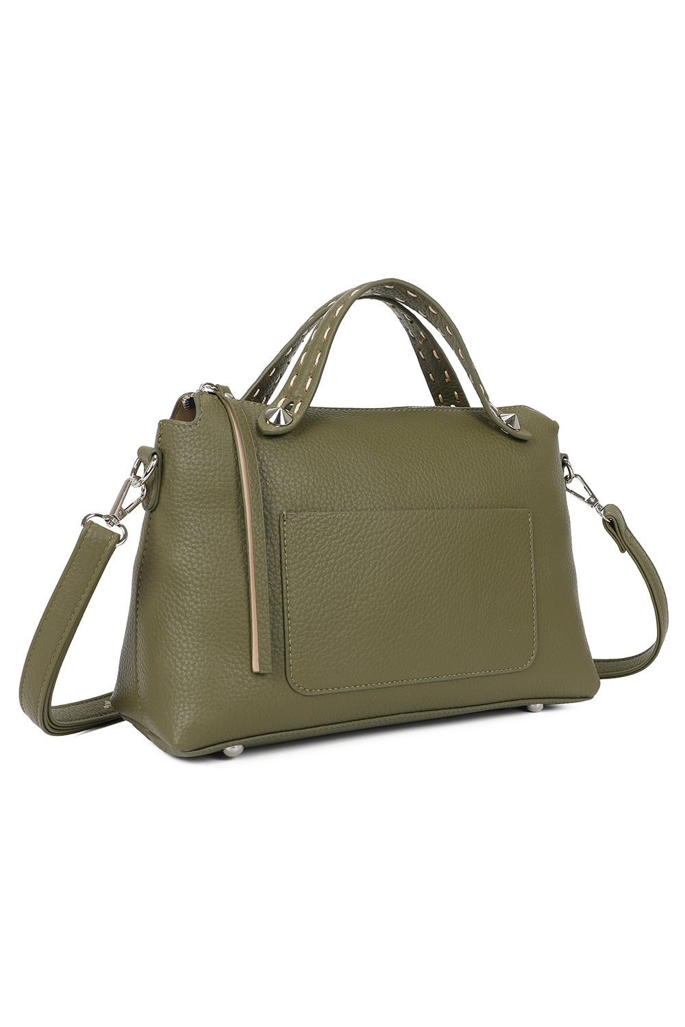 Arva PU Leather Crossbody Top-Handle Bag(RJ250573)