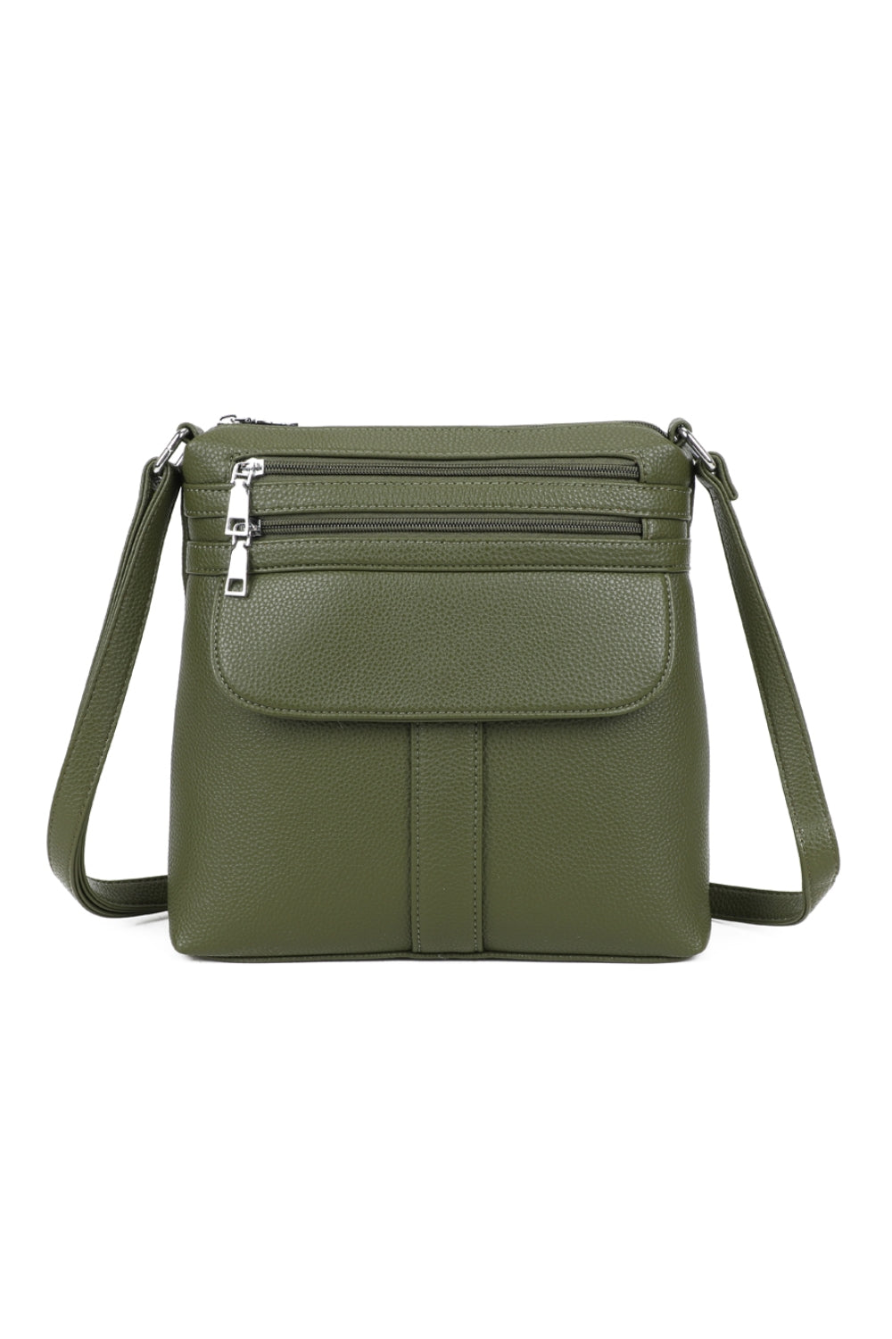 Vier Quadriple Zip Cross Body Bag (RB230625)