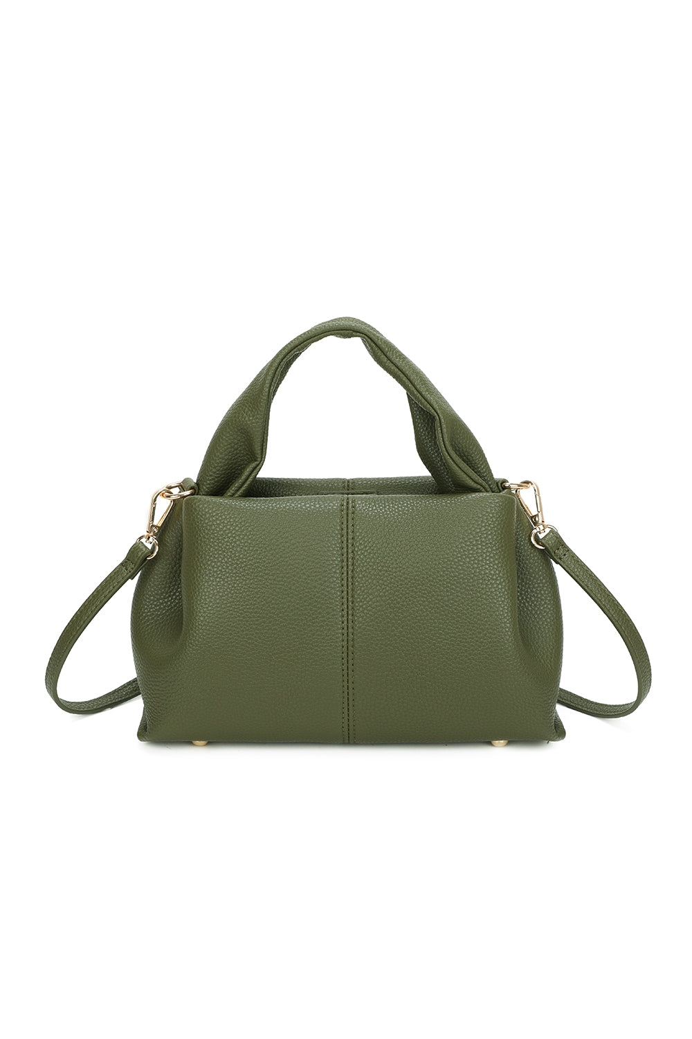 Loira PU Leather Top Handle Small Size Crossbody Bag - RJ250473