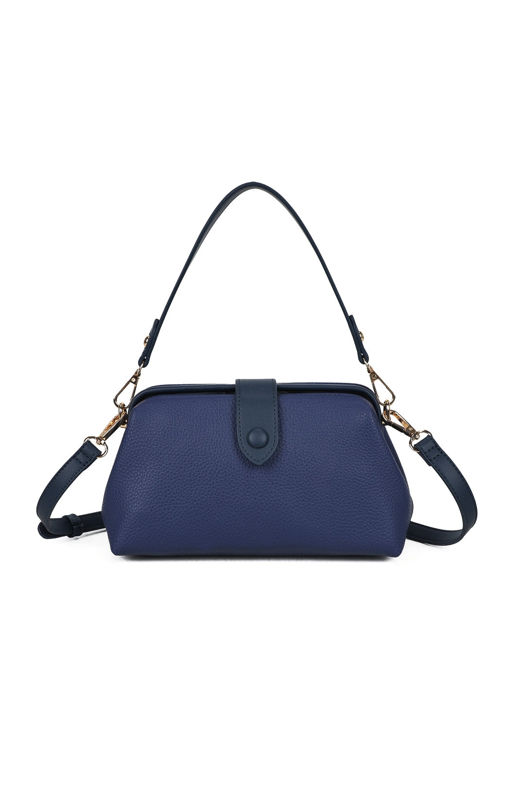 Elira PU Leather Top Handle Crossbody Vanity Hobo Bag - RJ221033