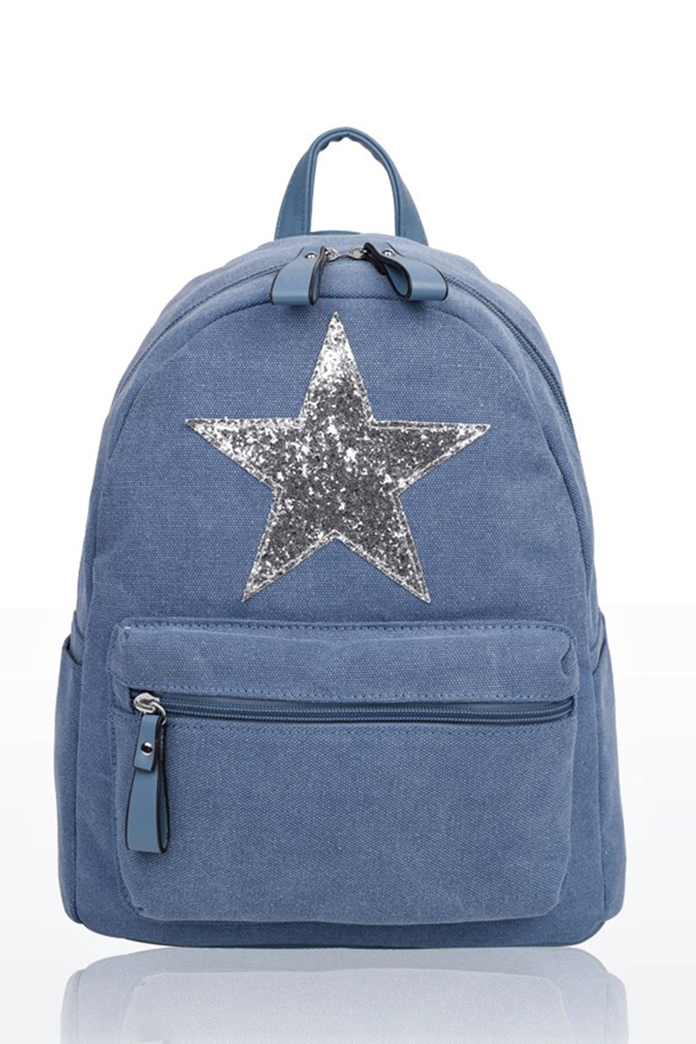 Sparkle Star Canvas Backpack x Rucksack - RH180816