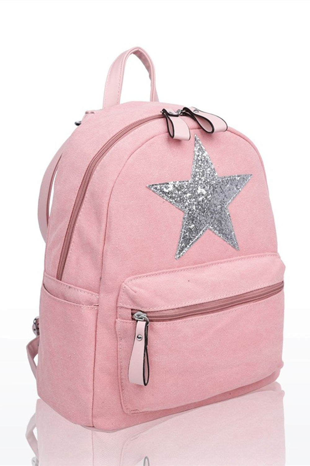 Sparkle Star Canvas Backpack x Rucksack - RH180816