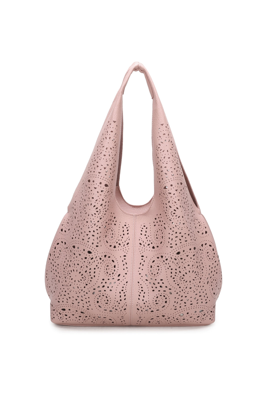 Halcyon Large 2-in-1 PU Leather Laser Cut Shoulder Bag - RJ250971