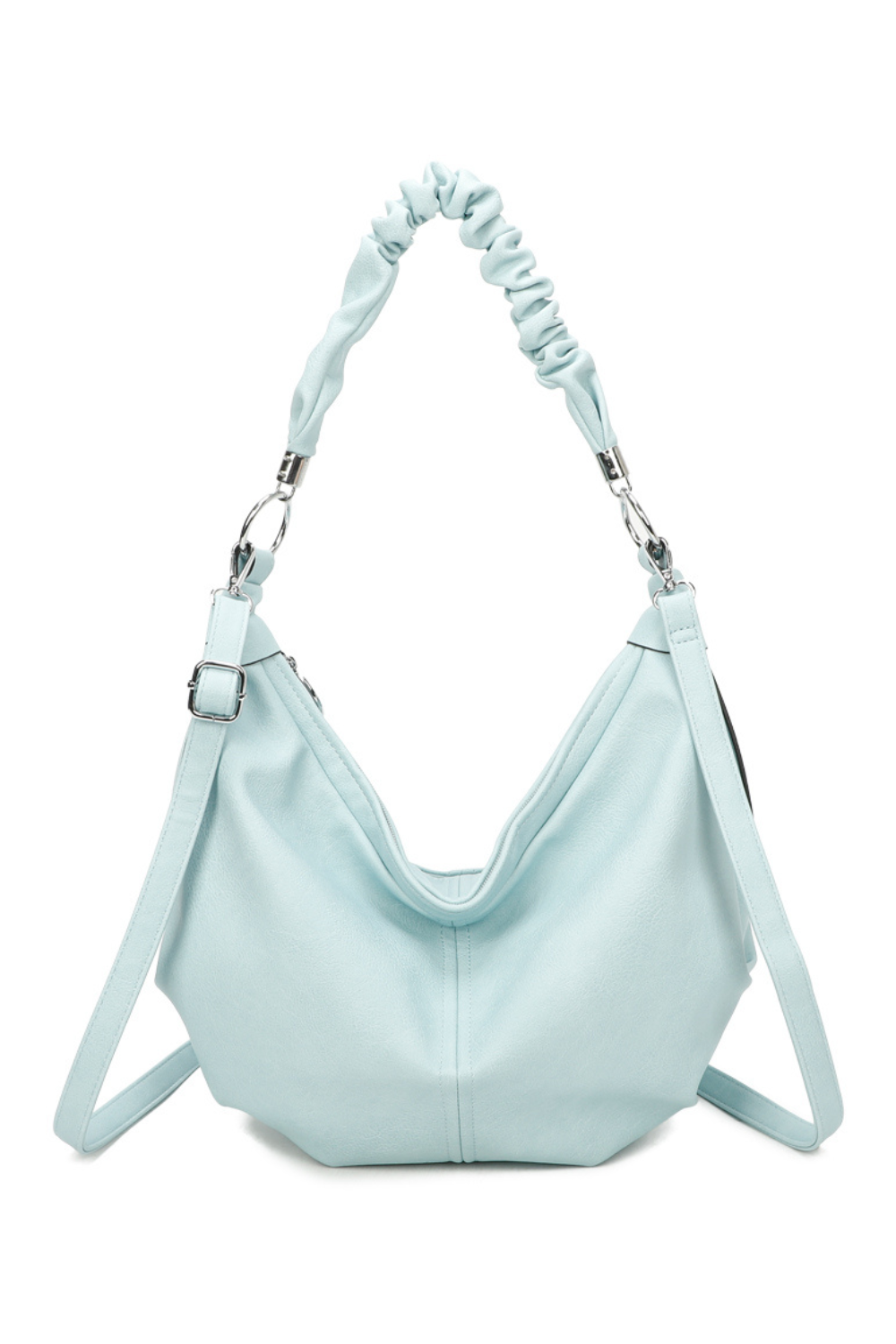 Quinn PU Leather Hobo Shoulder Bag