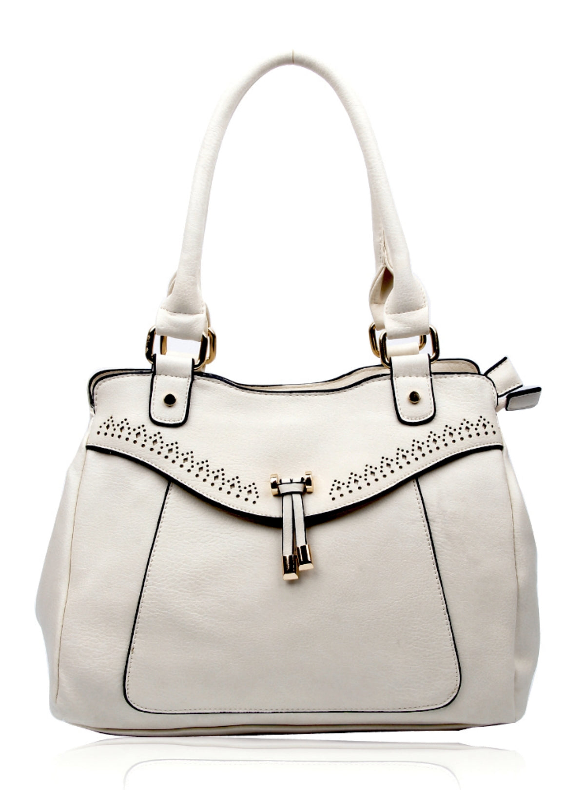 Ophira PU Leather Dual Compartment Shoulder Hobo Bag - RS14129