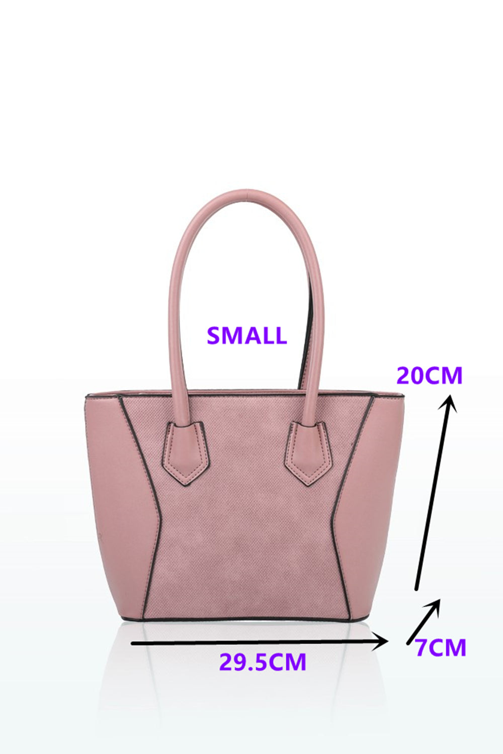 Squisita Elegant 4in1 PU Leather Handbag x Tote bag with Purse - RH180535