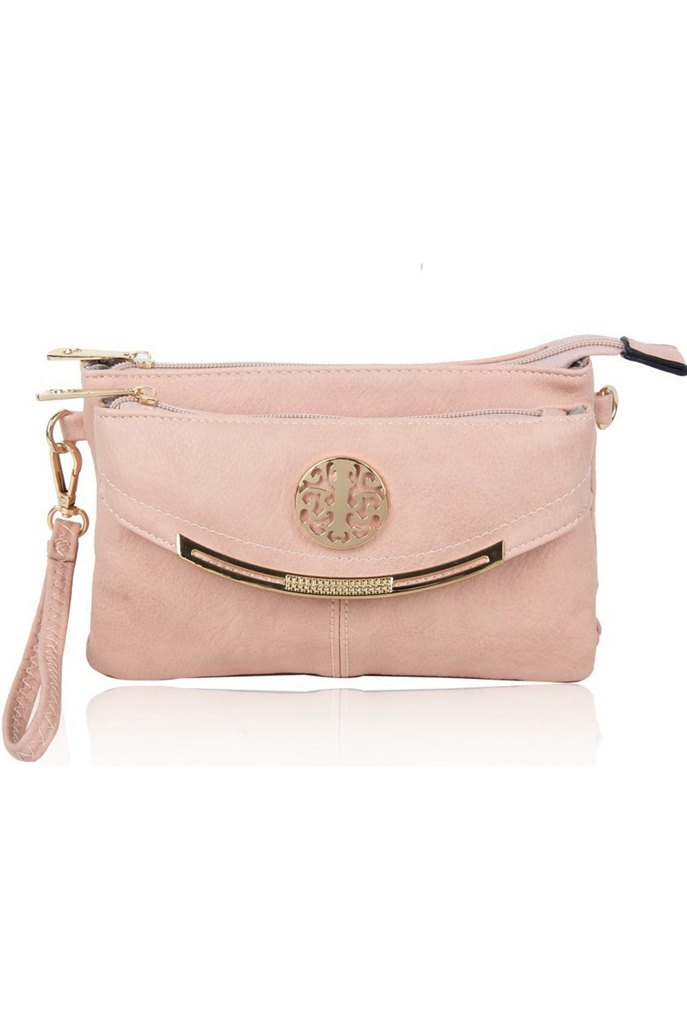 Noveau Triple Compartment Crossbody Bag - RB15111