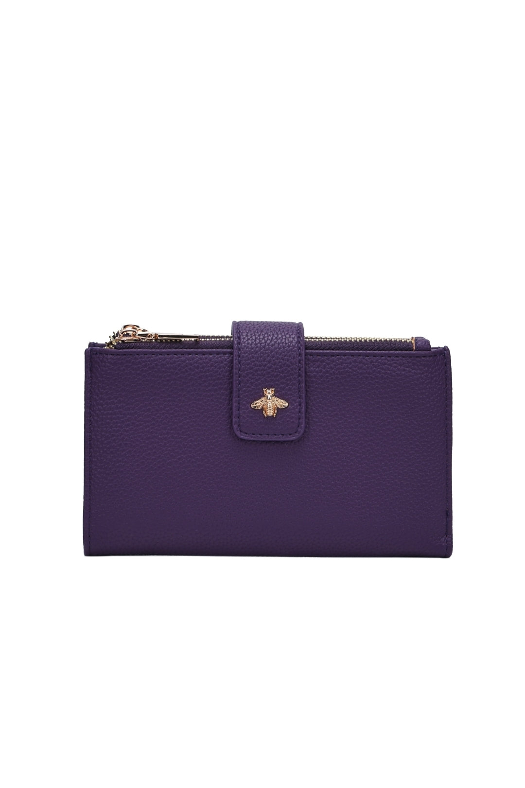 Ardyn Bee Badge Zipper PU Leather Wallet - P2482