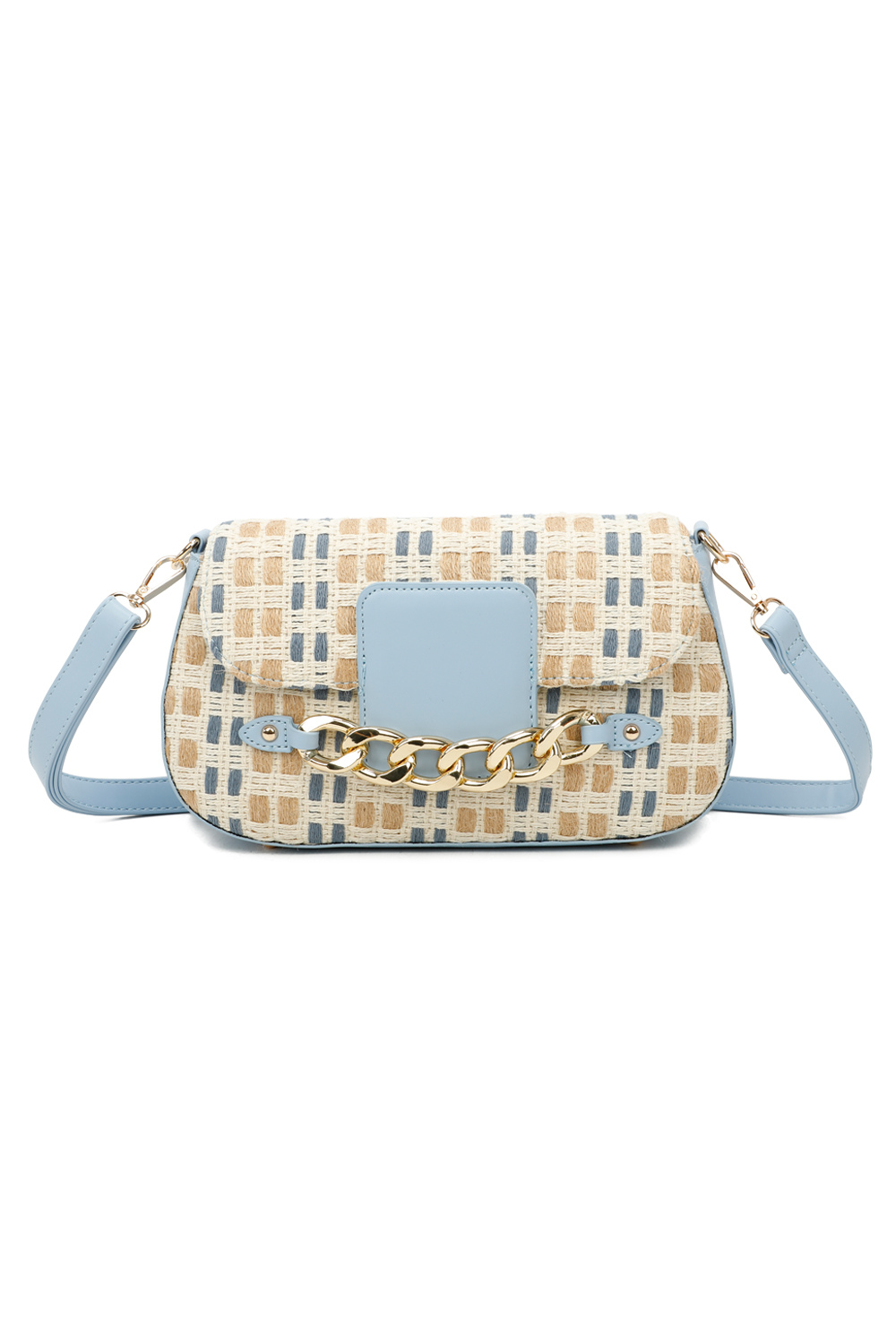 Praia Woven Finish Shoulder Bag