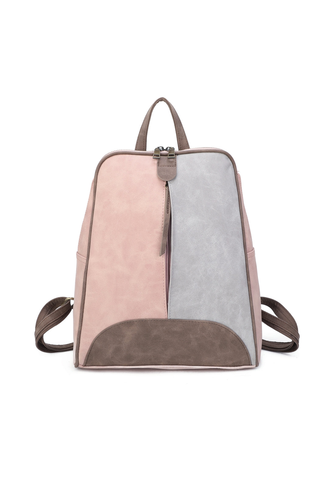 Zivaro Multi-Color Suede Leather Backpack - RW240456