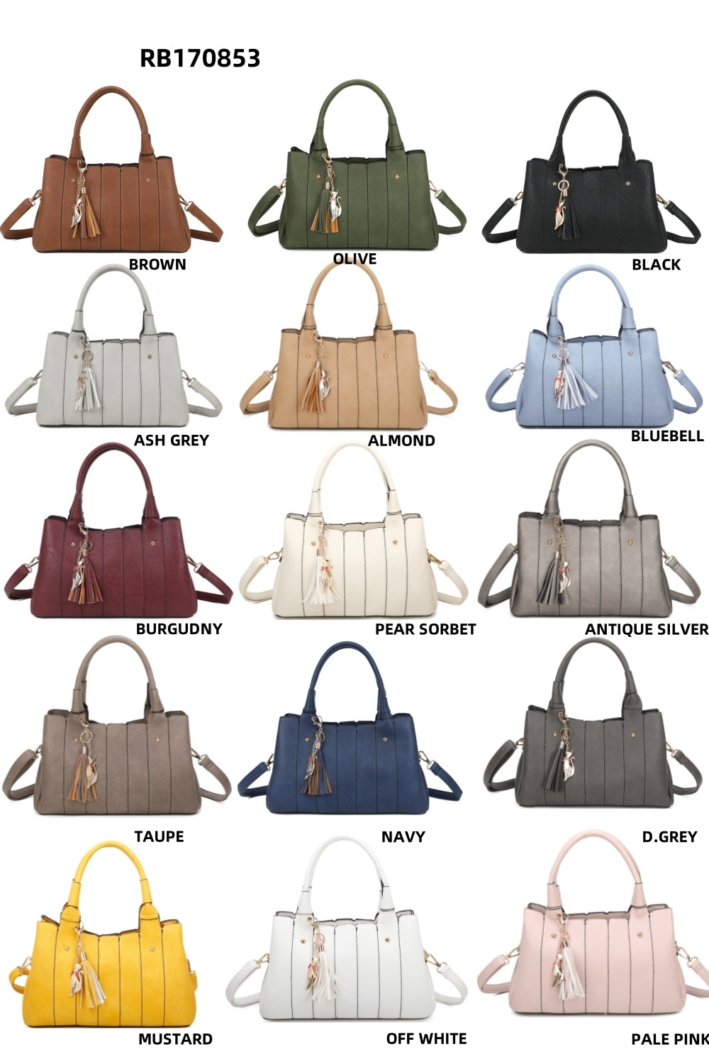 Katze Striped PU Leather Tote Shoulder Handbag with Kitten Charm(RB170853)