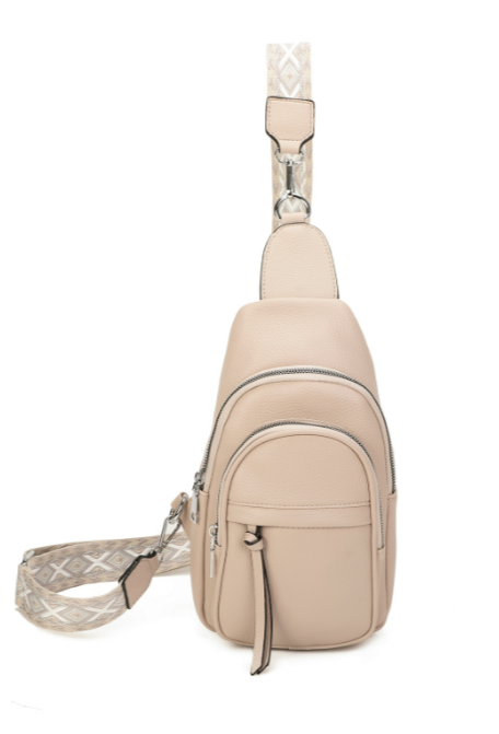 Dohara Dual Compartment PU Crossbody Sling Bag (RB230928)