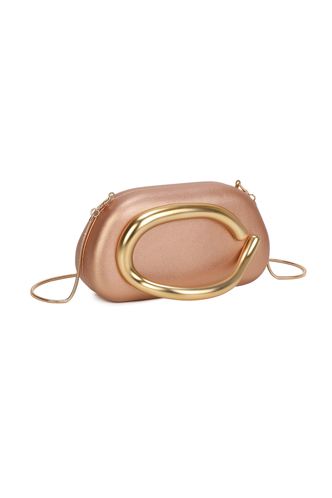 Odette Small PU Leather Handle Clutch Bag - RH311P