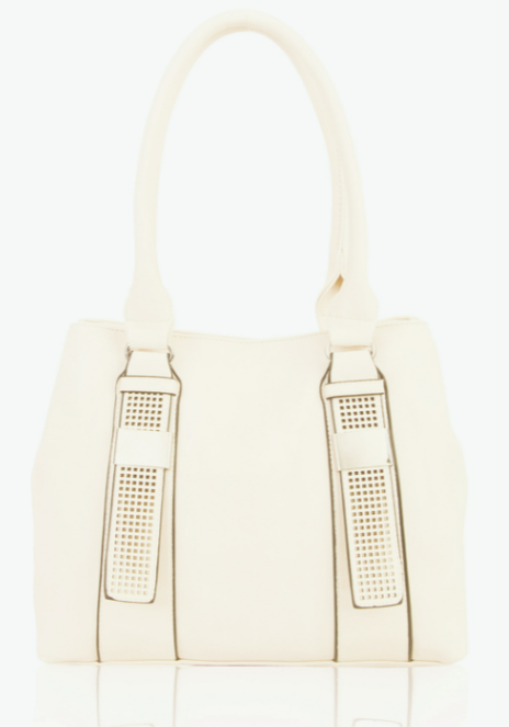 Daley PU Leather Dual Compartment Shoulder Tote Bag - RS17007