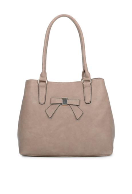 Daley PU Leather Dual Compartment Shoulder Tote Bag - RS17008