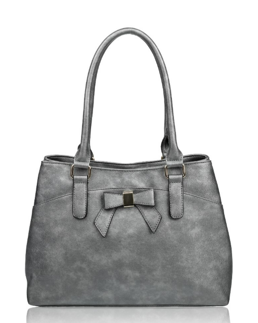 Daley PU Leather Dual Compartment Shoulder Tote Bag - RS17008
