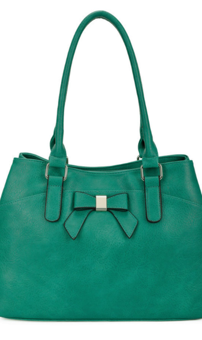 Daley PU Leather Dual Compartment Shoulder Tote Bag - RS17008