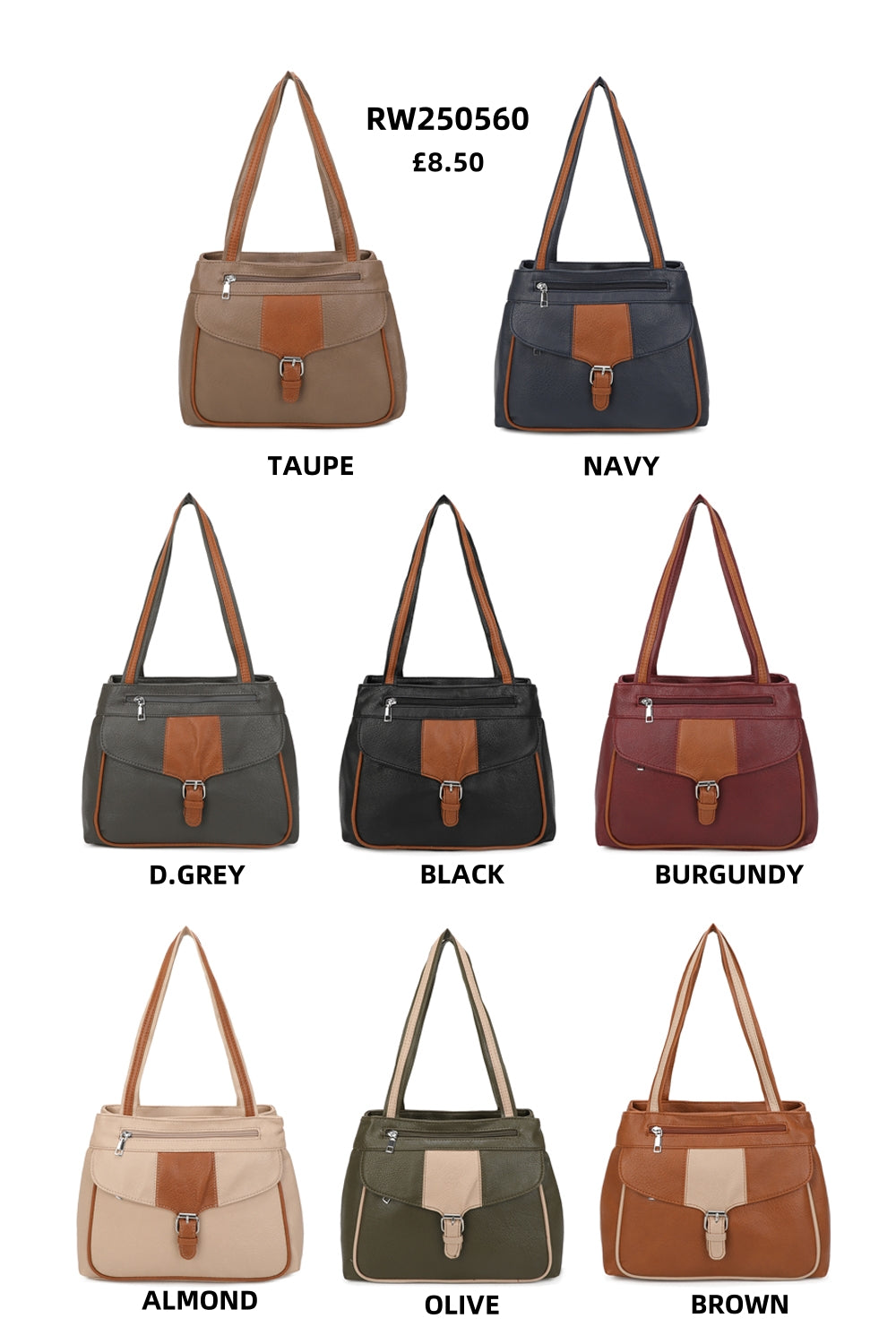 Valmere PU Leather Shoulder Bag - RW250560